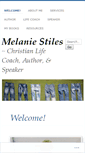 Mobile Screenshot of melaniestiles.com